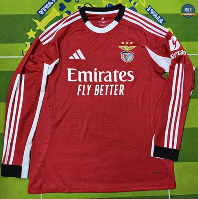 Max Maillots Benfica Domicile Manche Longue 2025/26