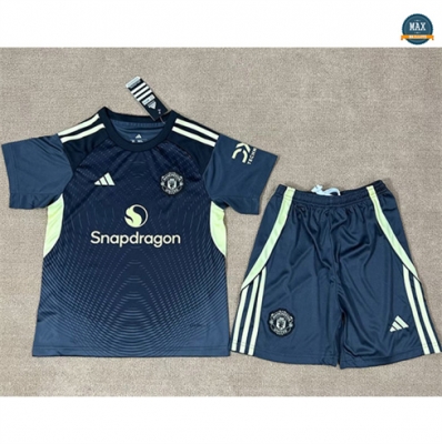 Maillot Foot Manchester United Gardien de but Bleu 2025/26