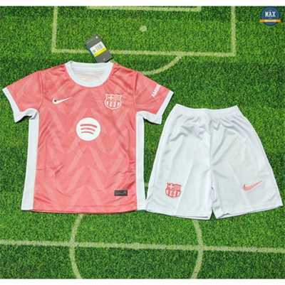 Max Maillots Special Barcelone Enfant Rose 2025/26