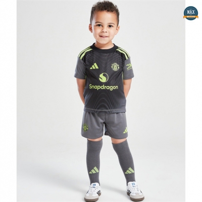 Max Maillot Manchester United Enfant Gardien De But noir 2025/26