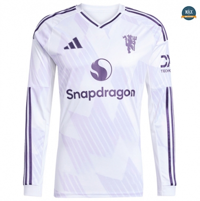 Maillot Foot Manchester United Exterieur Manche Longue 2025/26