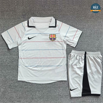 Max Maillots Retro 2003-04 Barcelone Enfant Exterieur