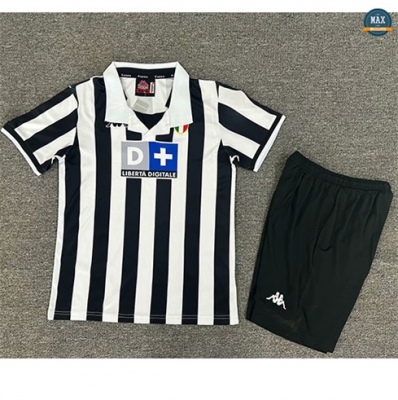 Max Maillots Rétro 1998-99 Juventus Enfant Domicile
