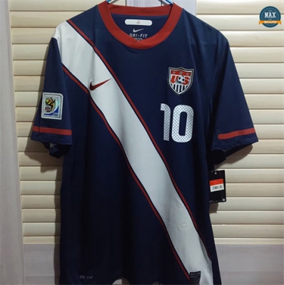 Max Maillot Retro 2010 États-Unis Exterieur
