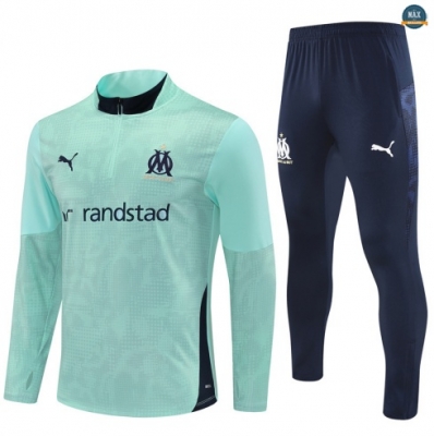Maxmaillots Survetement Enfant Marseille 2025/26 Bleu discout