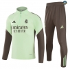Maxmaillots Survetement Enfant Real Madrid 2025/26 Vert/brun Online