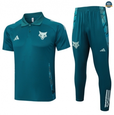 Maxmaillots Training Polo Cruzeiro 2025/26 Vert/Blanc discout