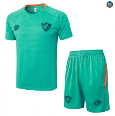 Maxmaillots Training Fluminense + Short 2025/26 Vert/Orange Online