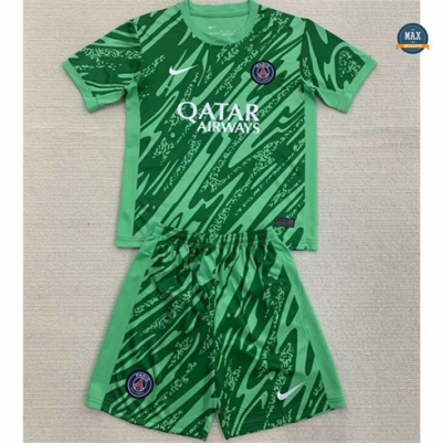 Max Maillot Paris Saint Germain Enfant Gardien de but Vert 2024/25