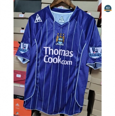 Max Maillots Retro 2007-08 Manchester City Exterieur
