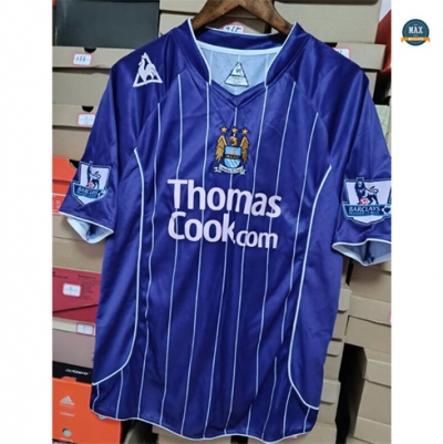 Max Maillots Retro 2007-08 Manchester City Exterieur