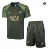 Vente Max Maillot Paris Saint Germain + Shorts 2024/25 Training vert foncé pas cher fiable