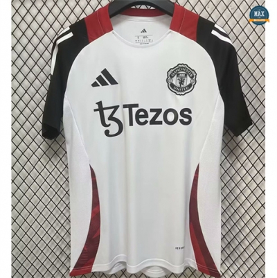 Max Maillots Manchester United Training Blanc 2024/25