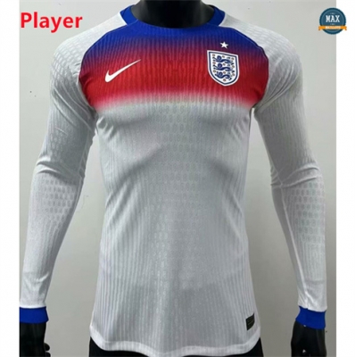 Max Maillots Player Version 2025/26 Angleterre Domicile Manche Longue