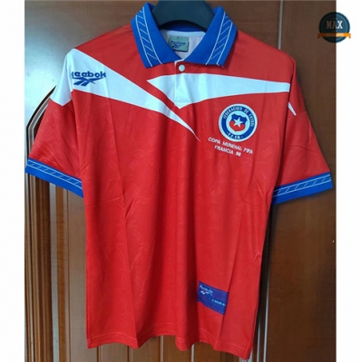 Max Maillot Foot Retro 1998 Chile Domicile