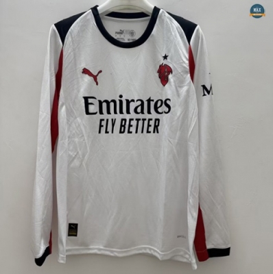 Max Maillots AC Milan Exterieur Manche Longue 2025/26