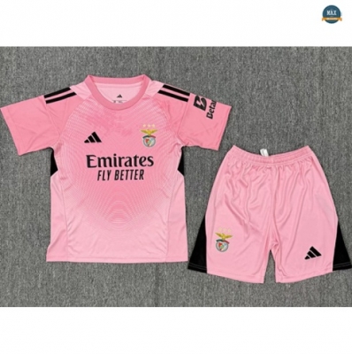 Max Maillots Benfica Enfant Gardien De But Rose 2025/26
