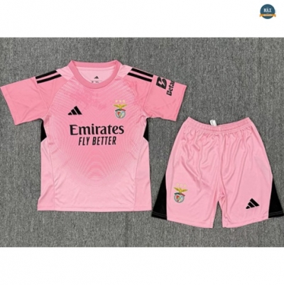 Max Maillots Benfica Enfant Gardien De But Rose 2025/26
