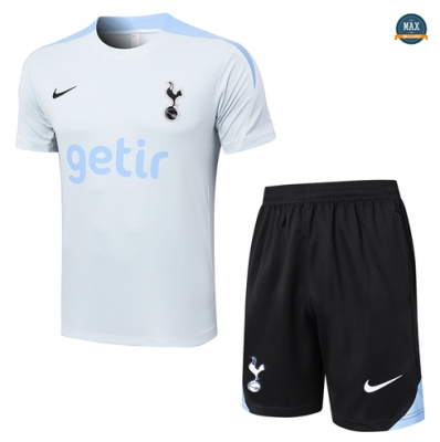 Achat Max Maillots Training Tottenham Hotspur + Short 2024/25 gris clair