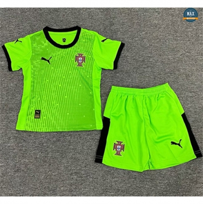 Max Maillot Portugal Enfant Gardien De But Vert 2025/26