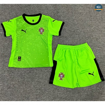 Max Maillot Portugal Enfant Gardien De But Vert 2025/26