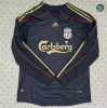 Max Maillots Retro 2009-10 Liverpool Exterieur Manche Longue