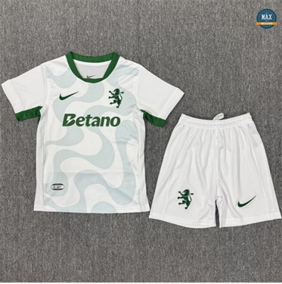 Maillot Foot Sporting CP Enfant Exterieur 2025/26