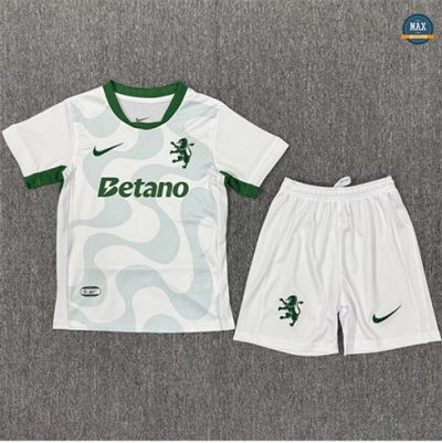 Maillot Foot Sporting CP Enfant Exterieur 2025/26
