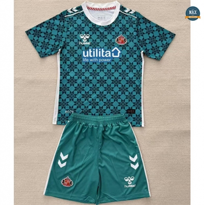 Maillot Foot Sunderland Enfant Gardien de but Vert 2025/26