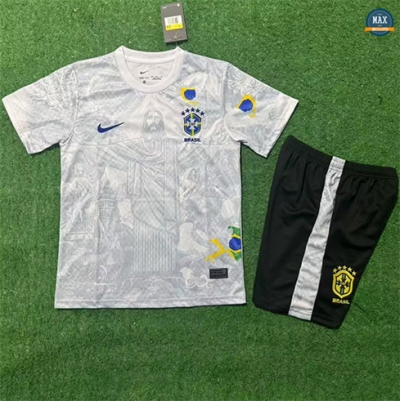 Max Maillots Brésil Enfant Special Gris 2025/26