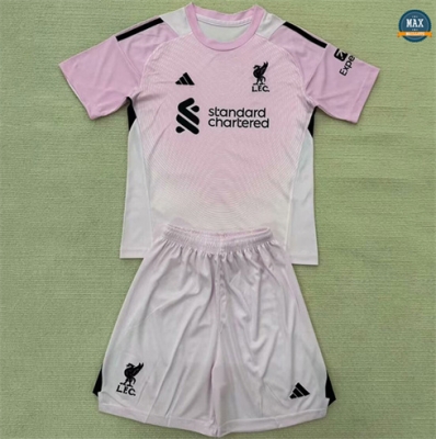 Max Maillot Liverpool Enfant Gardien De But Rose 2025/26
