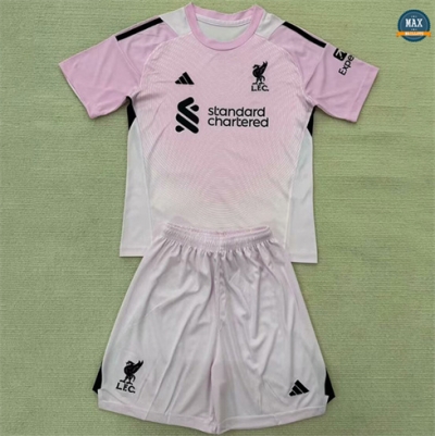 Max Maillot Liverpool Enfant Gardien De But Rose 2025/26