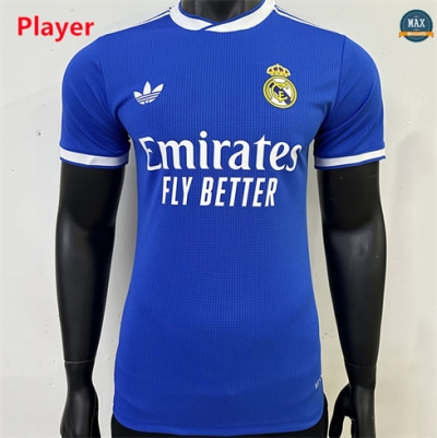 Max Maillot Real Madrid Player Bleu 2025/26