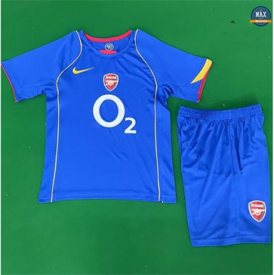 Max Maillots Retro 2004-05 Arsenal Enfant Exterieur