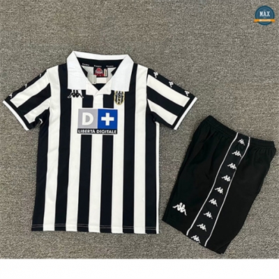 Max Maillot Rétro 1999-00 Juventus Enfant Domicile