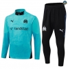 Maxmaillots Survetement Marseille 2025/26 Bleu Clair/Noir personnalisé