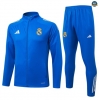 Maxmaillots Veste Survetement Real Madrid 2025/26 Bleu/Blanc Online