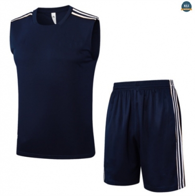 Maxmaillots Training Juventus Ensemble Short Débardeur 2025/26 Bleu Marine/Blanc Online