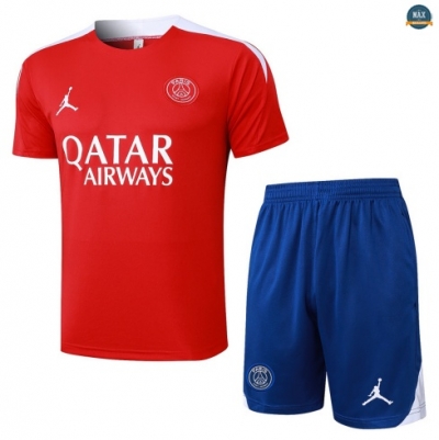 Maxmaillots Training PSG + Short 2025/26 Rouge/Bleu/Blanc discout