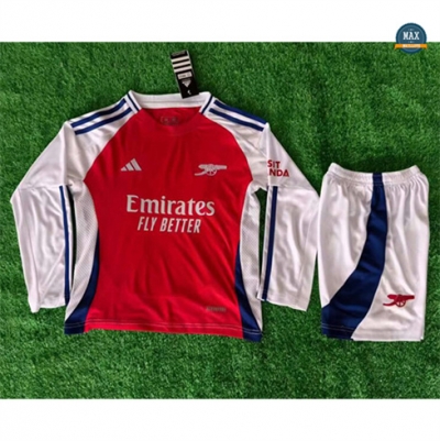 Max Maillots Arsenal Enfant Domicile Manche Longue 2024/25
