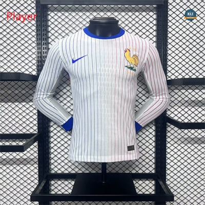 Achetez Max Maillot Player Version 2024/25 France Exterieur Manche Longue pas cher fiable