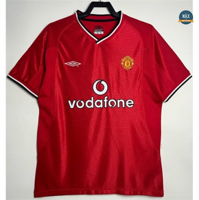 Max Maillot Retro 2000-02 Manchester United Domicile