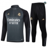 Créer Max Maillots Survetement Real Madrid 2024/25 gris foncé