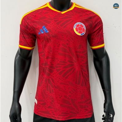 Max Maillot foot Player Version 2026/27 Colombie maillot Training rouge