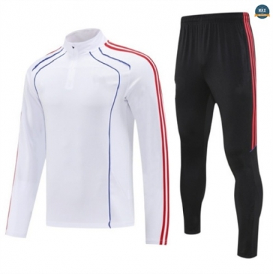 Achetés Max Survetement Bayern Munich 2025/26 Blanc/Noir/Bleu/Rouge