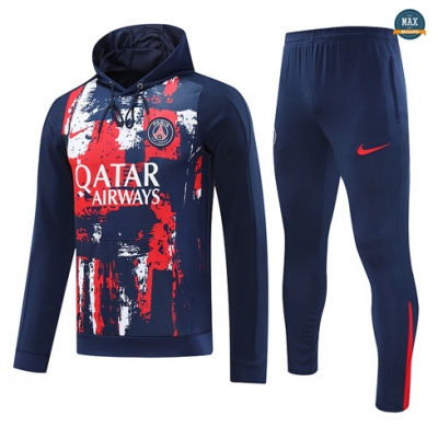 Survetement Sweatshirt à capuche Paris Saint Germain 2024/25 bleu royal