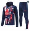 Survetement Sweatshirt à capuche Paris Saint Germain 2024/25 bleu royal
