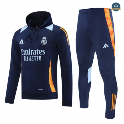 Survetement Sweatshirt à capuche Real Madrid 2024/25 bleu royal