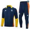 Veste Survetement Real Madrid 2024/25 bleu royal discout