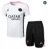 Maillots Training Paris Saint Germain + Short 2024/25 Blanc